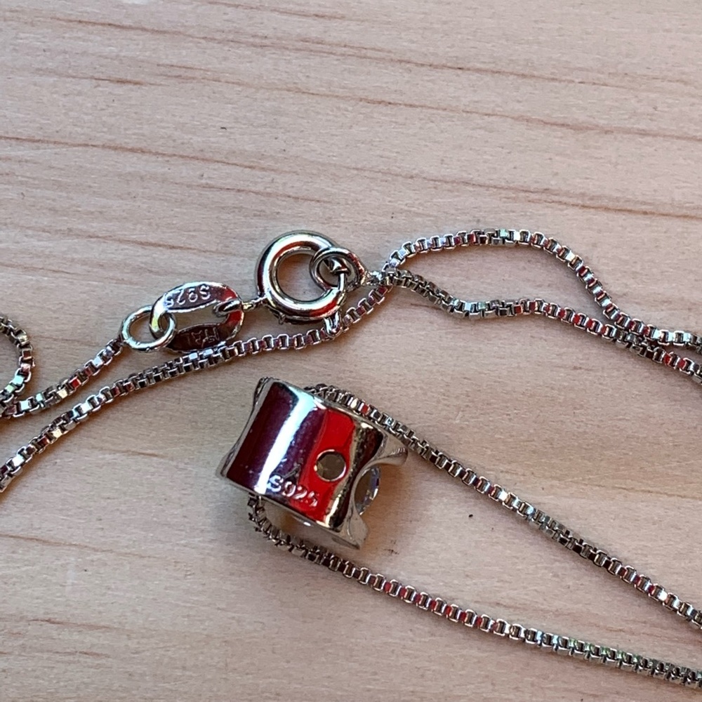 🌟 Sterling Silver 925 CZ Necklace - Picture 5 of 5